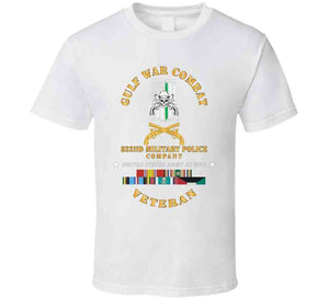 Gulf War Combat Vet - 822nd Mp Company Emblem W Gulf Svc X 300 Classic T Shirt, Crewneck Sweatshirt, Hoodie, Long Sleeve