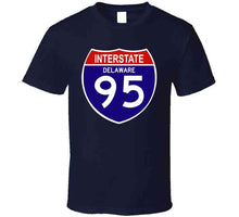 Load image into Gallery viewer, Govt - Interstate 95 - Delaware T Shirt
