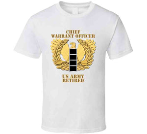 Emblem - Warrant Officer - Cw4 - Retired X 300 T Shirt