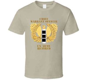 Emblem - Warrant Officer - Cw3 - Retired X 300 T Shirt