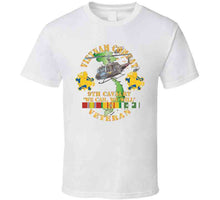 Load image into Gallery viewer, Vietnam Combat Cavalry Veteran W 9th Cav Helicopter X 300 T Shirt
