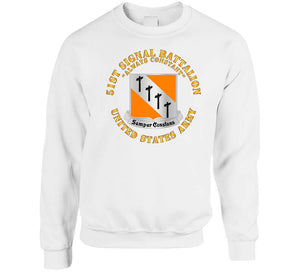 51st Signal Battalion - Us Army Classic T Shirt, Crewneck Sweatshirt, Hoodie, Long Sleeve