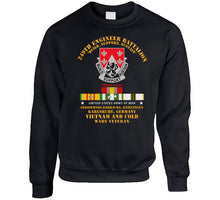 Load image into Gallery viewer, Army - 249th Engineer Bn - Karlsruhe, Germany W Vn And Cold Svc Classic T Shirt, Crewneck Sweatshirt, Hoodie, Long Sleeve
