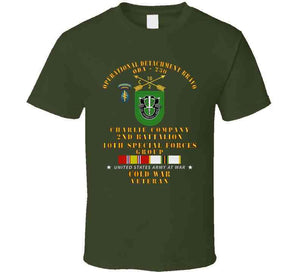 Army - Odb 230 - C Co, 2nd Bn 10th Sfg W Cold Svc Classic T Shirt, Crewneck Sweatshirt, Hoodie, Long Sleeve