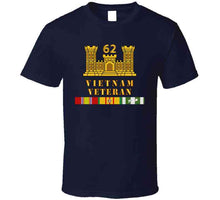 Load image into Gallery viewer, Army - 62nd Engineer Battalion - Eng Branch - Vietnam Vet W Vn Svc T Shirt
