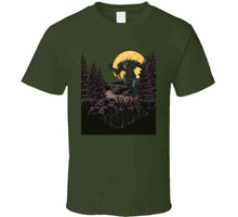 Load image into Gallery viewer, Wolfman Attacking Moon Forest - X 300 Classic T Shirt, Crewneck Sweatshirt, Hoodie, Long Sleeve
