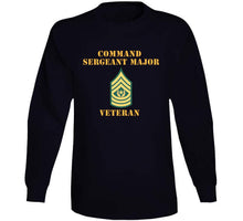 Load image into Gallery viewer, Command Sergeant Major - Csm Wtxt - Flat X 300 T Shirt
