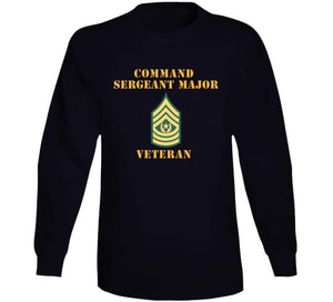 Command Sergeant Major - Csm Wtxt - Flat X 300 T Shirt