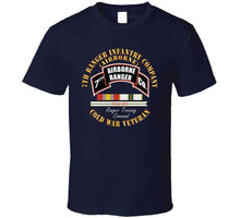 Load image into Gallery viewer, 7th Ranger Infantry Company - Airborne - Cold War Svc Ribbons X 300 T Shirt
