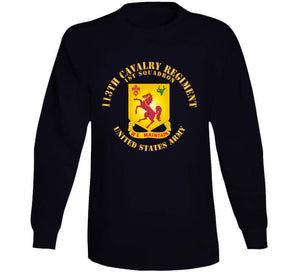 113th Cavalry Regiment - Dui - Us Army X 300 T Shirt