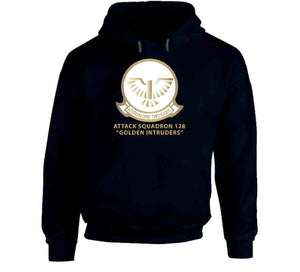 Attack Squadron 128 - Golden Intruders - White W Text X 300 Classic T Shirt, Crewneck Sweatshirt, Hoodie, Long Sleeve