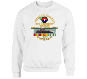 Army - Vietnam Combat Vet W 9th Inf Div - Mobile Riverine Force W Vn Svc Classic T Shirt, Crewneck Sweatshirt, Hoodie, Long Sleeve