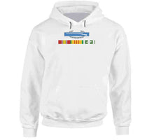 Load image into Gallery viewer, Vietnam Ribbons Svc Bar W Cib Wo Campaign Star T Shirt
