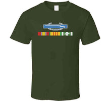 Load image into Gallery viewer, Vietnam Ribbons Svc Bar W Cib Wo Campaign Star T Shirt

