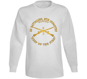 Army - 3d Bn 9th Infantry Regiment - Keep Up The Fire W In Branch X 300 Classic T Shirt, Crewneck Sweatshirt, Hoodie, Long Sleeve