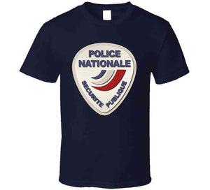 Police Nationale France Police without Text Classic T Shirt, Crewneck Sweatshirt, Hoodie, Long Sleeve