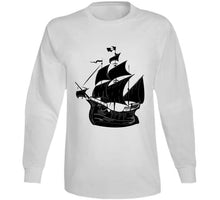 Load image into Gallery viewer, Pirate Ship - W Pirate Flag - Silhouette X 300 T Shirt
