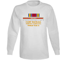 Load image into Gallery viewer, Army - Camp Mckall, Nc W Svc Wwii W Streamer X 300 Classic T Shirt, Crewneck Sweatshirt, Hoodie, Long Sleeve
