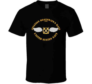 Navy - Rate - Aviation Boatswain's Mate - Gold Anchor W Txt Classic T Shirt, Crewneck Sweatshirt, Hoodie, Long Sleeve