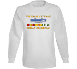 Army - Vietnam Veteran - Cbt Infantryman W Cib Vn Svc Classic T Shirt, Crewneck Sweatshirt, Hoodie, Long Sleeve