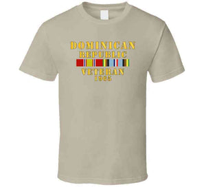 Dominican Republic Intervention Veteran W  Exp Svc T Shirt