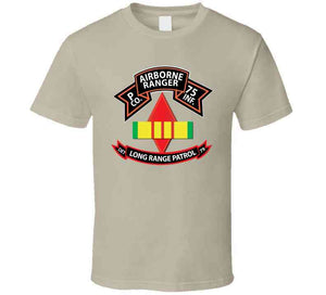 Ssi - Vietnam - P Co 75th Ranger - 5th Infantry Division - Vn Ribbon - Lrsd X 300 Classic T Shirt, Crewneck Sweatshirt, Hoodie, Long Sleeve