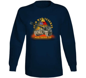 3rd Armored Division - Spearhead  W  M109 Howitzer - Fire X 300 T Shirt