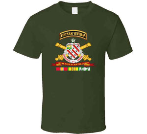 Army - 8th Field Artillery W Br - Ribbon Vn Svc Vet Tab Classic T Shirt, Crewneck Sweatshirt, Hoodie, Long Sleeve