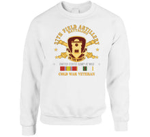 Load image into Gallery viewer, Army - 37th Field Artillery Battalion - Dui - Artillery Branch - Cold War Veteran Cold Svc X 300 T Shirt
