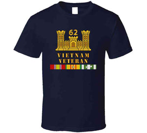 Army - 62nd Engineer Battalion - Eng Branch - Vietnam Vet W Vn Svc T Shirt