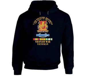 Army - Dui - 14th Infantry Regiment The Right Of The Line W Cib -  Vn Svc X 300 Classic T Shirt, Crewneck Sweatshirt, Hoodie, Long Sleeve