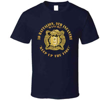 Load image into Gallery viewer, Army - 3d Bn 9th Infantry Regiment - Dui - Keep Up The Fire X 300 T Shirt
