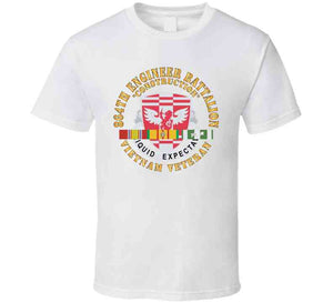 864th Engineer Battalion With Vietnam Service Ribbon X 300 Classic T Shirt, Crewneck Sweatshirt, Hoodie, Long Sleeve