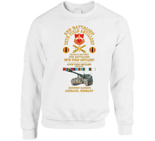 Load image into Gallery viewer, Army - 2nd Bn 28th Artillery - 210th Fa Bde - Ansbach Germany  W M109 W Overseas Cold Svc X 300 Classic T Shirt, Crewneck Sweatshirt, Hoodie, Long Sleeve
