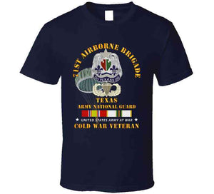 Army - 1st Airborne Brigade - Txarng - Cold War Veteran W Cold Svc  X 300 Classic T Shirt, Crewneck Sweatshirt, Hoodie, Long Sleeve