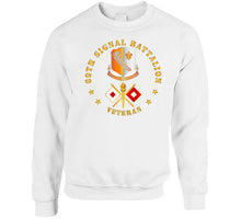 Load image into Gallery viewer, Army - 69th Signal Battalion - Veteran W Dui - Branch T Shirt
