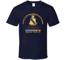 Load image into Gallery viewer, 645th Tank Battalion - Furious - Rolling Thunder - W Dui Wwii  Eu Svc T Shirt
