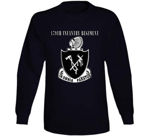 Dui - 179th Infantry Regiment With Text - Bw X 300 T Shirt