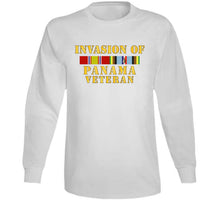 Load image into Gallery viewer, Army - Panama Invasion Veteran W  Exp Svc T Shirt
