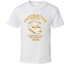 Govt - Military Contractor - Veteran - Iraq X 300 T Shirt