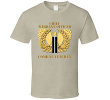 Load image into Gallery viewer, Emblem - Warrant Officer - Cw6 - Combat Veteran X 300 T Shirt
