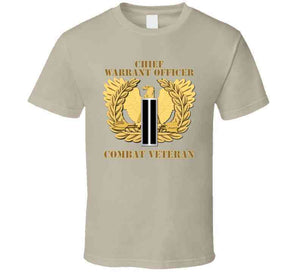 Emblem - Warrant Officer - Cw6 - Combat Veteran X 300 T Shirt