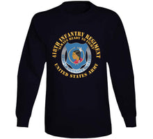 Load image into Gallery viewer, Army  - 418th Infantry Regiment - Always Ready To Fight - Us Army W Dui X 300 T Shirt
