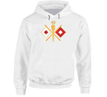 Load image into Gallery viewer, Army - 43rd Signal Battalion W Unit Number - Branch Wo Txt T Shirt
