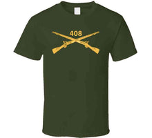 Load image into Gallery viewer, Army  - 408th Infantry Regiment - Branch Wo Txt X 300 T Shirt
