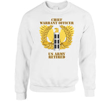Load image into Gallery viewer, Army - Emblem - Warrant Officer - Cw3 - Retired T Shirt
