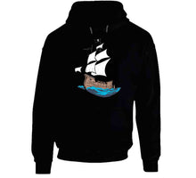 Load image into Gallery viewer, Pirate Ship - W Pirate Flag X 300 T Shirt
