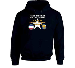 Army - Fort Liberty North Carolina - Us Army Forces Command (forscom) Ssi - Dui X 300 T Shirt