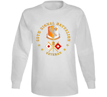 Load image into Gallery viewer, Army - 69th Signal Battalion - Veteran W Dui - Branch T Shirt
