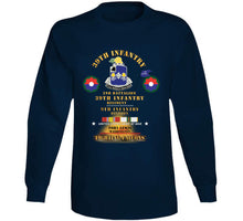 Load image into Gallery viewer, 2nd  Bn 39th Infantry - 9th  Infantry Div - Ft Lewis, Wa  - Fighting Falcons  W Cold Svc  X 300 T Shirt
